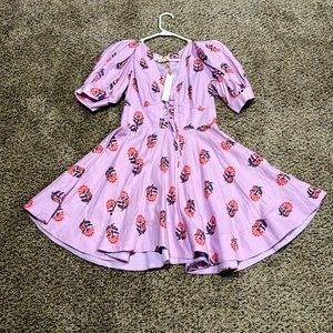 House of Harlow 1960 Purple Floral Dress